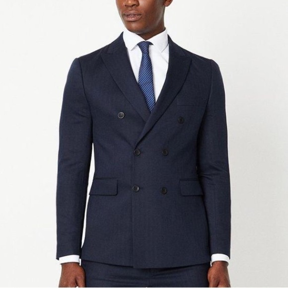 Burton London Other - BURTON LONDON Men’s Double Breasted Blazer Size 36 R
